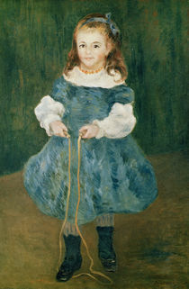 Girl with a skipping rope, 1876 by Pierre-Auguste Renoir