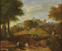 Classical Landscape by Jean-Francois, the Younger Millet