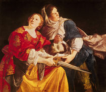 Judith with the head of Holofernes by Orazio Gentileschi