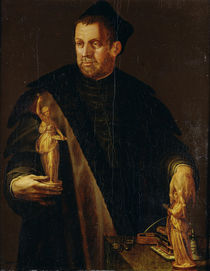 Portrait of Florentine collector Vincenzo Borghini by Italian School