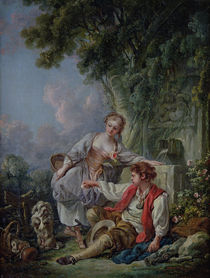Obedience Rewarded, or The Education of a Dog by Francois Boucher