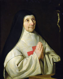Portrait of Catherine-Agnes Arnauld by Philippe de Champaigne