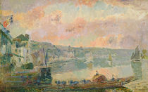 The Ferry at La Bouille von Albert-Charles Lebourg