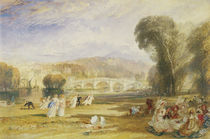 Richmond Hill and Bridge, Surrey by Joseph Mallord William Turner