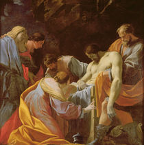 The Entombment of Christ by Simon Vouet