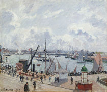 The outer harbour of Le Havre by Camille Pissarro