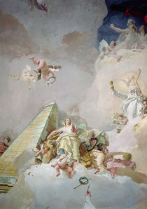 The Glory of Spain, from the ceiling of the Throne Room by Giovanni Battista Tiepolo