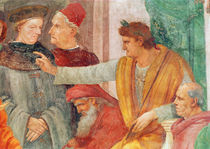 Detail of the Dispute with Simon Mago von Filippino Lippi
