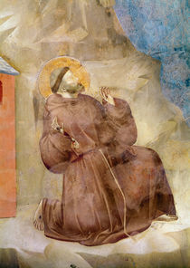 Saint Francis receiving the Stigmata von Giotto di Bondone