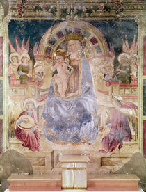 Virgin in glory between angels and saints by Matteo da Gualdo