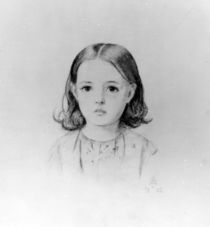 Fanny Lynn, 1852 by John Everett Millais