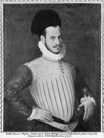 Cesare Borgia, Duke of Valentinois von Italian School