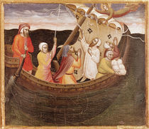 St. Fina saving the fishermen von Lorenzo di Niccolo Gerini