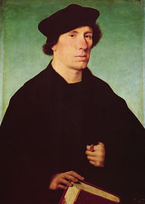 Portrait of a man von Joos van Cleve