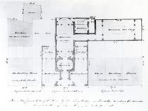 Proposed Floor Plan for the Egyptian Hall by English School