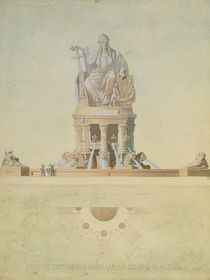 Project for the monument destined for the Place de l'Europe by Antoine Etex