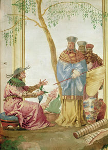 A Chinese Prince before a Soothsayer by Giandomenico Tiepolo