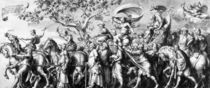 The Triumph of Riches, drawn by Jan de Bisschop von Hans Holbein the Younger
