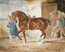 Leaving the Stable by Theodore Gericault