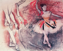 Dancer with Tambourine, or Spanish Dancer von Edgar Degas
