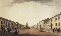 Nevsky Prospekt, 1799 by Benjamin Patersson