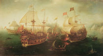 Naval Battle, 1605 von Hendrick Cornelisz. Vroom