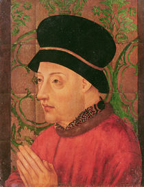 Portrait of King John I of Portugal von Portuguese School