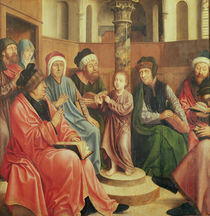 Christ Among the Doctors by Quentin Massys or Metsys