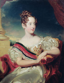 Portrait of Dona Maria II by Thomas Lawrence