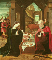 The Nativity by Master of the Female Half Lengths