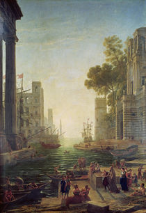 Embarkation of St. Paul at Ostia by Claude Lorrain