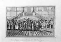 Procession of Convicts from the Old Bailey by English School