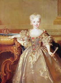 Infanta Maria Ana Victoria de Borbón by Nicolas de Largilliere