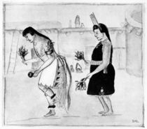 Pueblo Indian Dancers, c.1925 von D. H. Lawrence