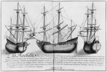 Dutch store ships, La Rochelle by French School