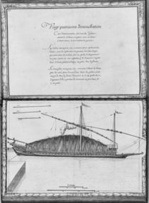 A galley being moored, twenty-fourth demonstration von French School