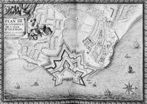 Ms 4418 T II carte 16, Plan of the Citadel of l'Isle d'Oleron von French School
