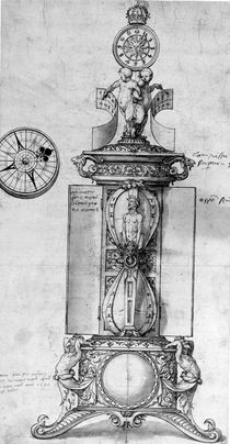 Design for a Clocksalt, c.1543 by Hans Holbein the Younger