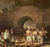 Procession of the Penitents by Francisco Jose de Goya y Lucientes