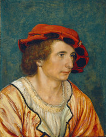 Portrait of a Young Man, c.1520-1530 von Hans Holbein the Younger