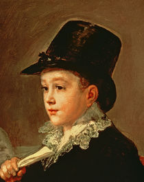 Portrait of Marianito Goya by Francisco Jose de Goya y Lucientes