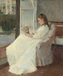 The Artist's Sister at a Window von Berthe Morisot
