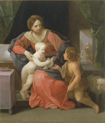 Madonna and Child with Saint John the Baptist von Guido Reni