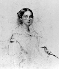 Portrait of Emily Shore , 19th Century by English School