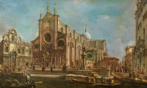 Campo dei Santi Giovanni e Paolo and the Scuola Grande di San Marco by Francesco Guardi