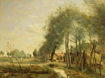 The Sin-le-Noble Road near Douai by Jean Baptiste Camille Corot