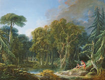 The Forest, 1740 by Francois Boucher