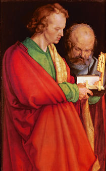 St. John with St. Peter, 1526 von Albrecht Dürer