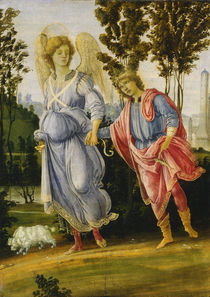 Tobias and the Angel, c.1475/1480 by Filippino Lippi