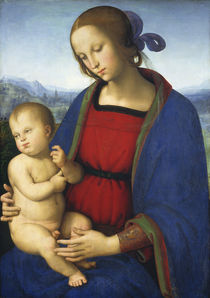 Madonna and Child, c.1500 von Pietro Perugino